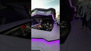 I got an exclusive look inside the world’s first 4M Lamborghini yacht 😍🛥️ lamborghini yacht [upl. by Odragde]