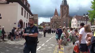 Trachtenumzug Pfingstsonntag 2022 in Wissembourg Alsace France Teil 5 [upl. by Elliven]