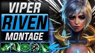 Viper quotRiven Mainquot Montage Best Riven Plays  League Of Legends [upl. by Salot]