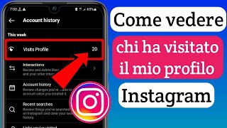 Come scoprire chi ha visualizzato il mio profilo Instagram 2023 [upl. by Ambrosine398]