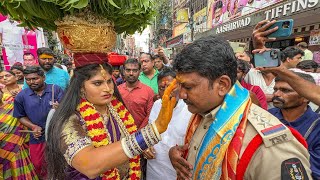 Secunderabad Bonalu Live Full Video 2024  Jogini Nisha Kranthi bonam at Secunderabad Lashkar Bonalu [upl. by Hasen152]