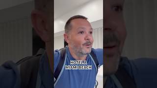 TOUR del MIO HOTEL CENTRALE a MIAMI BEACH OCEAN DRIVE [upl. by Malinde]