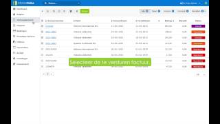 Factuur per email versturen [upl. by Redep]