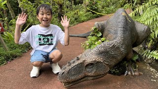 レオくんがおでかけ！DINO恐竜PARK やんばる亜熱帯の森！ Part103 トイキッズ [upl. by Ravert]