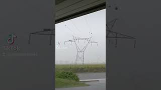 Mon orage le plus proche de lété 🌩️💥 shortvideo viralvideo storm [upl. by Ylnevaeh]