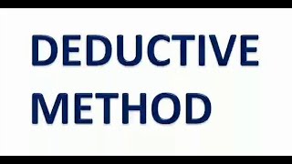 Teaching Inductive amp Deductive Method [upl. by Crescantia26]