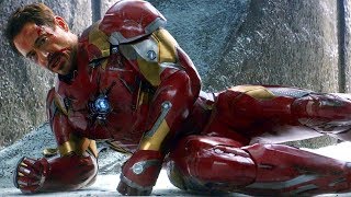 Iron Man vs Captain America  Final Battle Scene  Captain America Civil War 2016 Movie CLIP HD [upl. by Keryt]