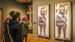 SECRET BANKSY EXHIBIT [upl. by Marcie]