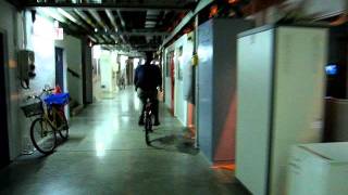 Cycling inside the synchrotron at Grenoble [upl. by Adnilim]