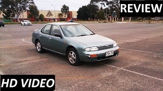 1995 Nissan Bluebird LX Review [upl. by Enilrahc797]