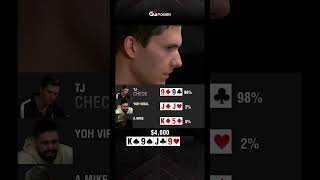 QUADS ALERT❗poker [upl. by Isteb]