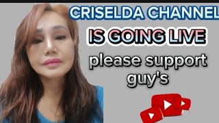 Criselda Channel is going live please support guys lets go Zumba dance [upl. by Mina]