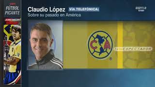 Claudio quotel piojoquot Lopez entrevistado en Futbol Picante [upl. by Kcirret]