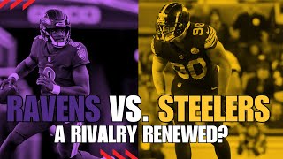 Ravens Vs Steelers Preview ravens steelers afcnorth nfl [upl. by Sirromal487]