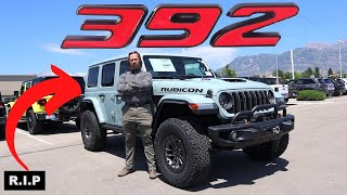 NEW Jeep Wrangler Rubicon 392 Final Edition The Last V8 Jeep Ever [upl. by Secilu]