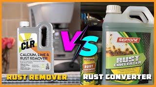 Rust Remover vs Rust Converter [upl. by Berhley]