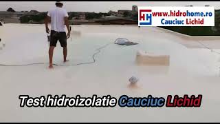 Test hidroizolatie piscina pe bloc [upl. by Lamont]