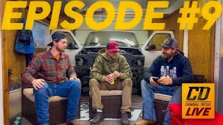 Criminal Diesel LIVE  Episode 9  CODY COLE  JOSH HUNSINGER [upl. by Nylirrehs]