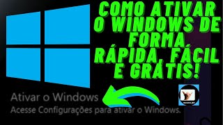 Como ativar o Windows 10 de forma rápida e fácil [upl. by Lazaruk132]