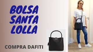 MINHA BOLSA SANTA LOLLA PRETA  DAFITI [upl. by Melodee]