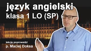 Język angielski  klasa 1 LO SP Rzeczowniki policzalne i niepoliczalne [upl. by Johnston]