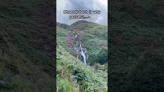 Rhaeadrbach is very peaceful waterfall northwales wales visitwales wanderlust sereninwales [upl. by Nileve]