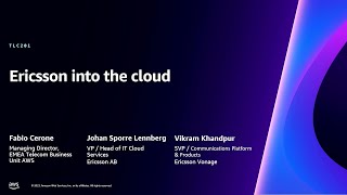 AWS reInvent 2023  Ericsson into the cloud TLC201 [upl. by Nerti152]