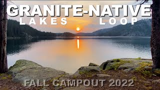 Granite Lake  Native Lakes Loop  AbsarokaBeartooth Wilderness Wyoming  Montana [upl. by Fidellia144]