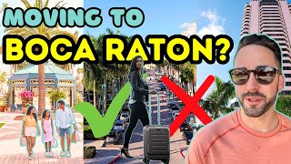 Moving to Boca Raton Florida 2024 Everything You Must Know BEFORE Deciding [upl. by Acinorej]