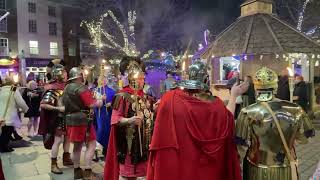 York Roman Saturnalia Parade Revealed Journey into Ancient Traditions [upl. by Ahsim]