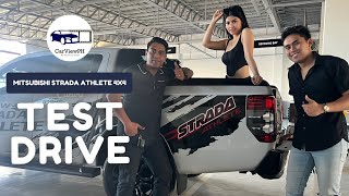 2023 Mitsubishi Strada Athlete 4x4 AT  Test Drive [upl. by Jeritah]