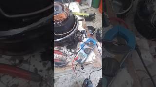 compressor pump repair Compressor pump test Compressor pumping fail short viralvideo youtubeshort [upl. by Ycram]