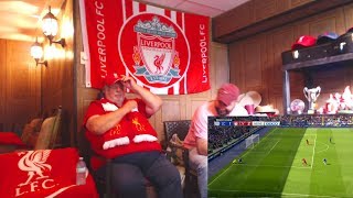 ALISSON BECKERS GOAL MISTAKE  LFC FAN REACTION [upl. by Nemzzaj]