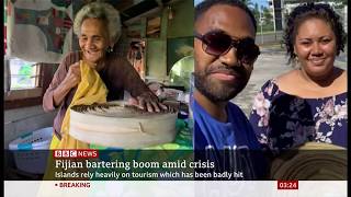 Coronavirus Covid19 Bartering boom FijiPacific Islands  BBC News  18th May 2020 [upl. by Urita]