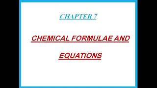 Chemical Formulae amp Equations  IGCSE Edexcel Chemistry  Dr Hanaa Assil [upl. by Eloise]