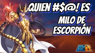 ¿Quién es Milo de Escorpión La Aguja Carmesí ♏♏♏ Saint Seiya [upl. by Mrots]