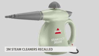 Over 3 million steam cleaners recalled due to safety concerns [upl. by Zebada]