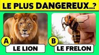 🧠 50 QUESTIONS sur les ANIMAUX 🐘✅ Connaistu les ANIMAUX [upl. by Elmajian92]