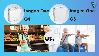 Inogen One G4 vs Inogen One G5 Comparison [upl. by Tabber433]