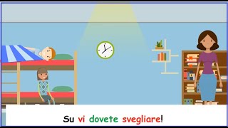 Italian Reflexive Verbs Verbi Riflessivi [upl. by Itsyrc]