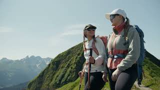 Wanderung in Österreich und Deutschland mit den OBERSTDORF · KLEINWALSERTAL BERGBAHNEN [upl. by Worsham357]