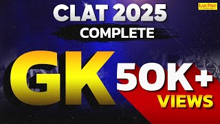 Dont Miss These 75 GK Topics for CLAT 2025  JanNov 2024 Highlights [upl. by Eugaet505]