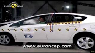 Euro NCAP Crash Test Toyota Prius Overall 2009 [upl. by Nico345]