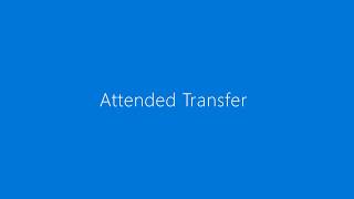 Grandstream Attended Transfer Tutorial [upl. by Spears256]