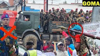 M23🛑Reba ibintu biteye ubwoba bibereye mu mujyi wa Goma Nyuma yaho M23 yandagaje FARDC RUBAYA🔥 [upl. by Raphael]