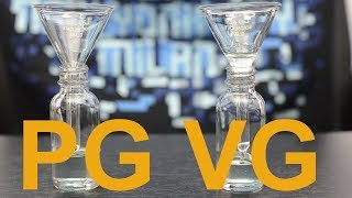 Difference PG vs VG Ejuice Safe Side Effects [upl. by Osi]