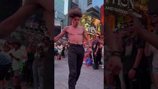 Times Square street breakdancing 917timessquare breakdance manhattan newyorkcity shorts [upl. by Craggie]