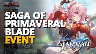 Saga of Primaveral Blade Event Honkai Star Rail [upl. by Gaultiero]