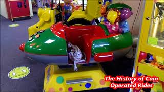 2000s Coin Operated Spaceship Kiddie Ride  Tweenies Rocket [upl. by Bred678]