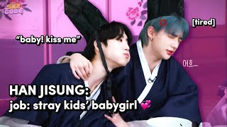 han jisung being the babygirl of skz [upl. by Hcardahs166]